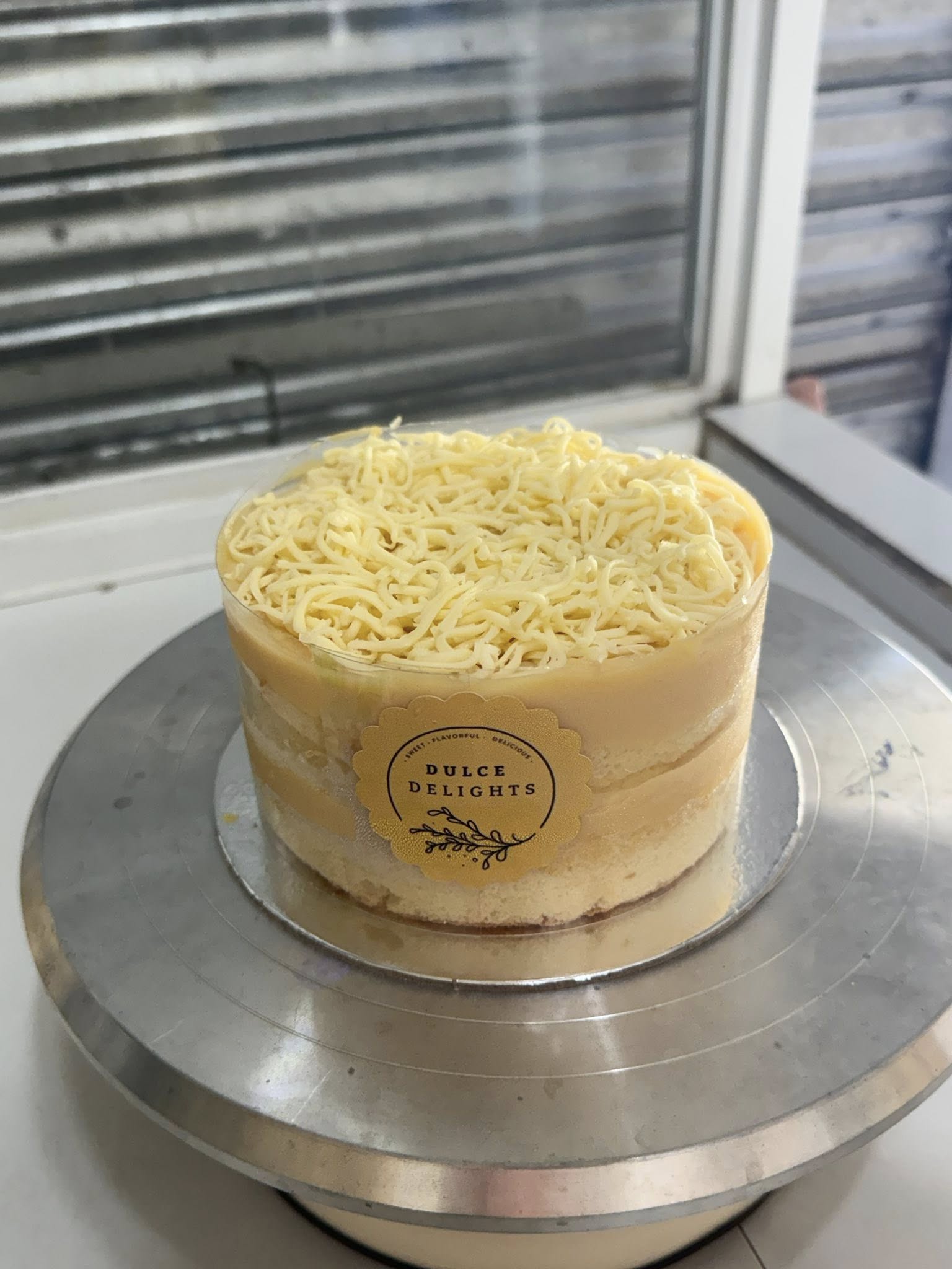 Custard Caramel Cake